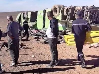 Grave accident de la route à Beni Abbas