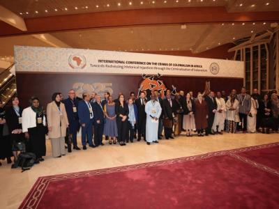 "إعلان الجزائر" يدعو الى تأسيس 30 نوفمبر يوما إفريقيا لتكريم ضحايا  الاستعمار  