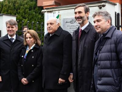 عطاف يشرف على مراسم التدشين الرسمي لمقر سفارة الجزائر ببراتسلافا