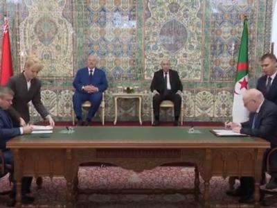 Cérémonie de signature-DZ-Biélorussie