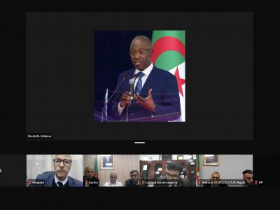 السيد حيداوي يبرز حرص قطاعه على ترقية ثقافة التطوع و ترسيخ روح المبادرة لدى  الشباب