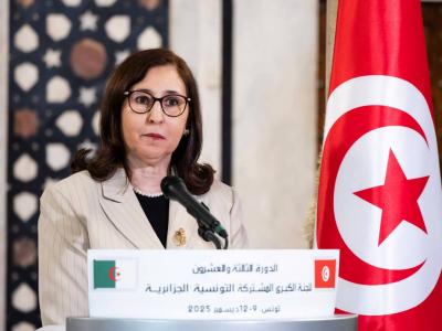 Sarra Zaafrani, cheffe du gouvernement tunisien