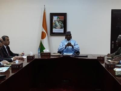 عرقاب يستقبل من طرف الوزير الأول النيجري 