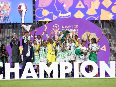 Les Nigerianes chamionnes d'Afrique 2024
