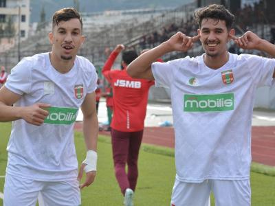 Joie des joueurs de la JSMB