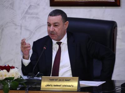 Saïd Sayoud, ministre de l'Intérieur, des Collectivités locales et des Transports