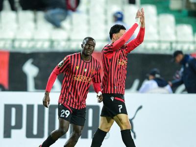 Joie des joueurs de l'USMA