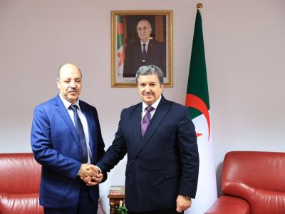 وزير الاتصال يستقبل عددا من مديري المدارس الوطنية والكليات ذات الصلة بمجال  الإعلام والاتصال