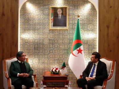 فلاحة: بحث فرص تعزيز التعاون بين الجزائر والمعهد العالمي للنمو الأخضر