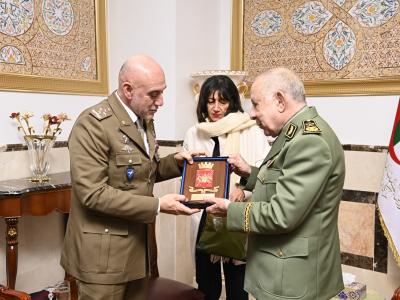 رئيس أركان الجيش البري الإيطالي الفريق مازيلو كارمين 