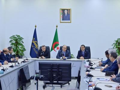 تنصيب محافظ بنك الجزائر محمد لمين لبو