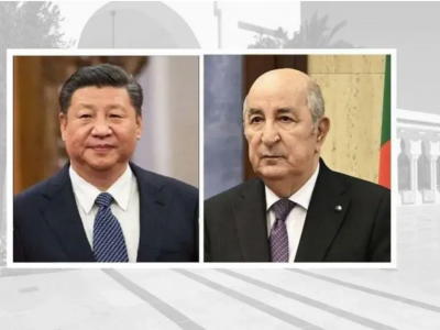 رئيس الجمهورية يتلقى تهاني نظيره الصيني بمناسبة نجاح عملية إطلاق القمر الصناعي الفضائي "ألسات-3" 