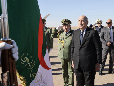 وصول الرئيس تيون إلى بشار 