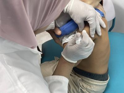 الحملة الوطنية للتلقيح ضد شلل الأطفال