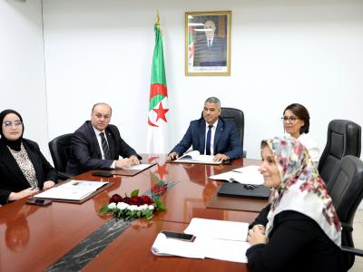  اجتماع المجموعة البرلمانية للصداقة الجزائر-زيمبابوي