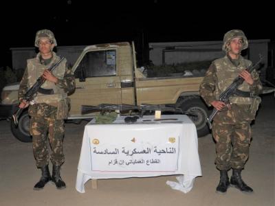 القضاء على 3 مهربين مسلحين من جنسية أجنبية بإن قزام