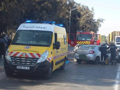 المسيلة وإن صالح: حادثا مرور 