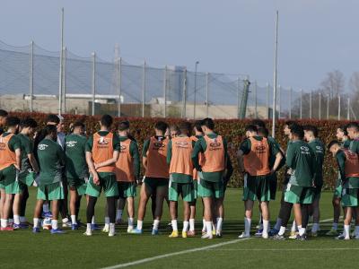 الخضر يواصلون تحضيراتهم تحسبا  لمواجهة غواتيمالا 