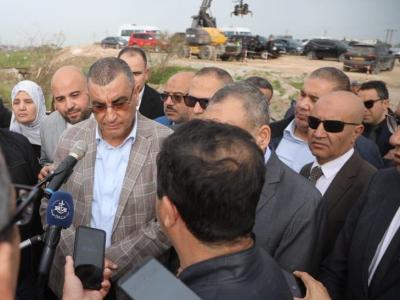 الخط المنجمي الشرقي : جلاوي يشدد على ضرورة تدعيم الورشات لضمان استكمال  المشروع