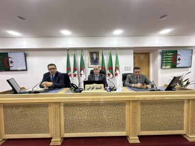 Réunion préparatoire au lancement du projet d'exploitation du gisement de zinc et de plomb de Tala Hamza-Oued Amizour