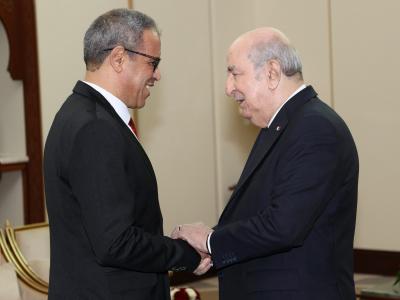 رئيس الجمهورية يستقبل رئيس المجلس الوطني للجهات والأقاليم بالجمهورية  التونسية