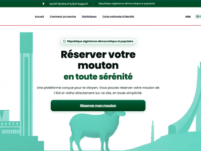 Lancement de la plateforme «adhahi» pour la réservation et la vente des moutons importés 