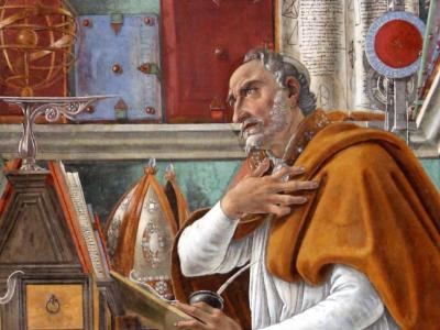 القديس أوغستين 