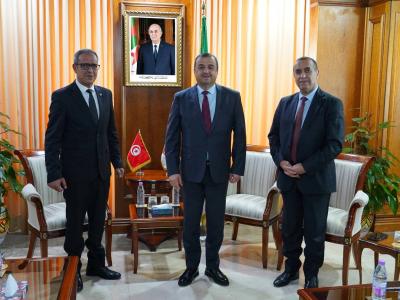 الجزائر وتونس تبحثان تعزيز التعاون في الطاقة والمناجم والربط الكهربائي