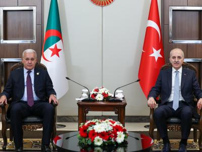 Boughali reçu à Istanbul par le président de la Grande Assemblée nationale de Turquie