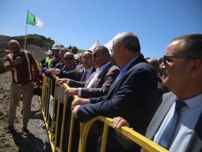 عبد القادر جلاوي زيارة الى ولاية قالمة