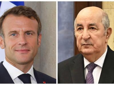 رئيس الجمهورية يتلقى تعازي نظيره  الفرنسي