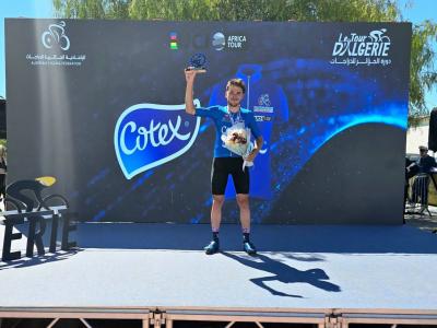 Le Polonais Przemysław Kotulski très content de sa victoire