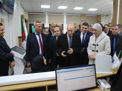 زيارة لوكالات الضمان الاجتماعي و صندوق التقاعد بالعاصمة