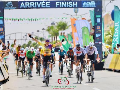 طواف الجزائر 2026 : الدراج البلجيكي "سانتي باتريك" يتوج بالمرحلة  الخامسة بمستغانم