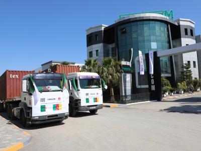 Lancement de la première opération d’exportation de batteries automobiles fabriquées localement vers le Cameroun