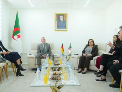 الجزائر-ألمانيا: بحث سبل تعزيز التعاون الثنائي في مجال التكوين المهني