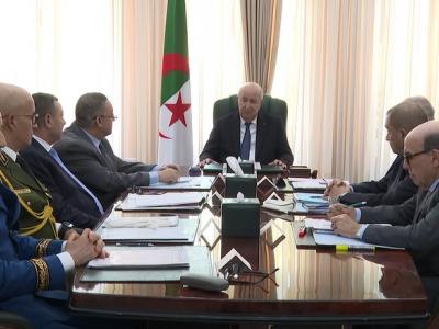 رئيس الجمهورية يترأس اجتماع عمل حول التحضيرات الأخيرة للانتخابات التشريعية