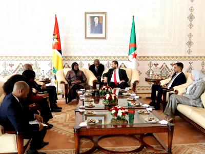 Arrivée à Alger de la présidente de l'Assemblée mozambicaine pour une visite officielle