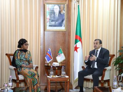 Arkab examine avec son homologue congolaise les moyens de renforcer la coopération bilatérale