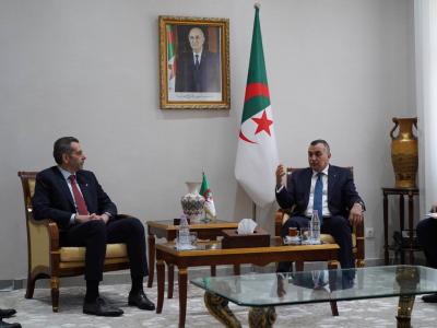 اتصالات: السيد زروقي يستقبل الرئيس التنفيذي الإقليمي لمجمع أوريدو