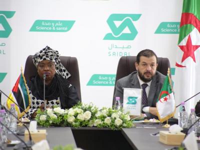 رئيسة جمعية جمهورية موزمبيق تدعو للاستفادة من تجربة الجزائر في الصناعة  الصيدلانية
