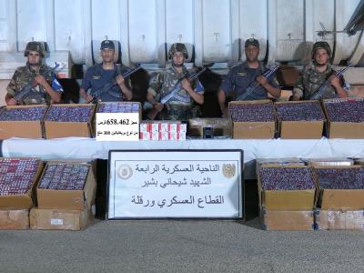 Démantèlement d'un réseau criminel et saisie de plus de 658.000 comprimés  psychotropes à Ouargla
