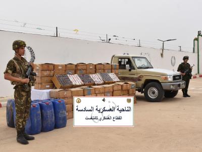 Deux personnes arrêtées et plus d'un million de comprimés psychotropes saisis à Tamanrasset   