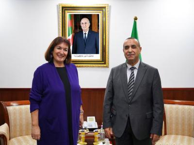 طاقة : السيد عجال يبحث مع المفوضة الأوروبية لشؤون البحر الأبيض المتوسط  تعزيز التعاون و الشراكة