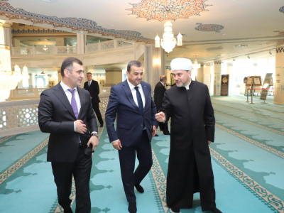عرقاب يلتقي بموسكو برئيس الإدارة الدينية لمسلمي روسيا  
