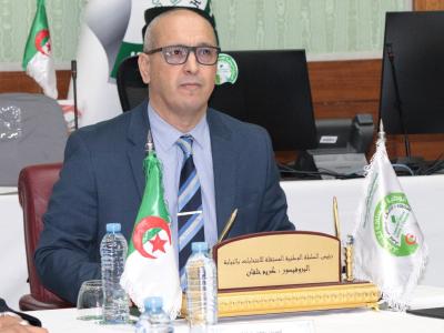 Karim Khelfane, président par intérim de l'Autorité nationale indépendante des élections