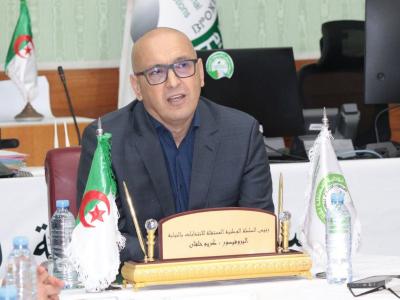 Karim Khelfane, président par intérim de l'Autorité nationale indépendante des élections