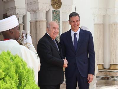 الجزائر اسبانيا تبون سانشيز