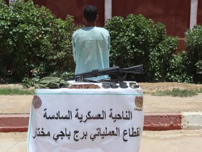 إرهابي يسلم نفسه و توقيف 4 عناصر دعم للجماعات  الإرهابية خلال أسبوع 