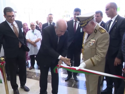Le président de la République inaugure l'hôpital spécialisé en cardiologie et chirurgie cardiaque pédiatrique